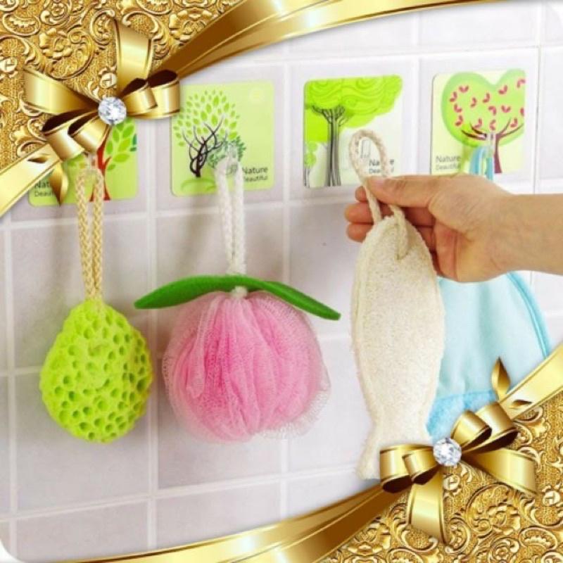 Combo 10 chiếc móc 3D dán tường, móc dán treo đồ đa năng