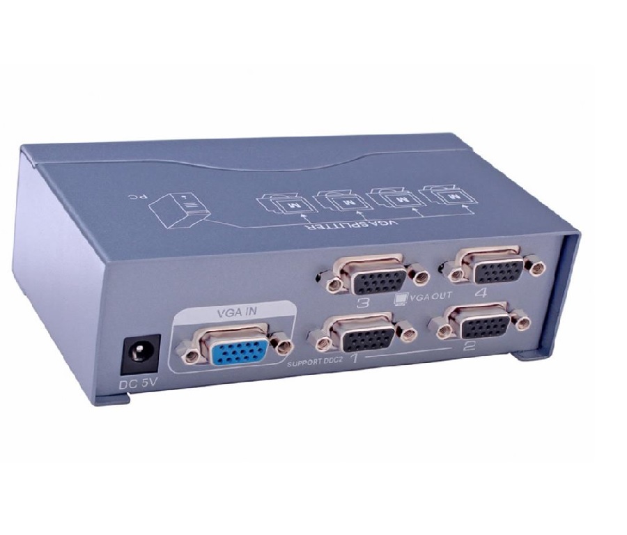 Bộ chia VGA 1 to 2 chính hãng DTECH (model DT-7252)