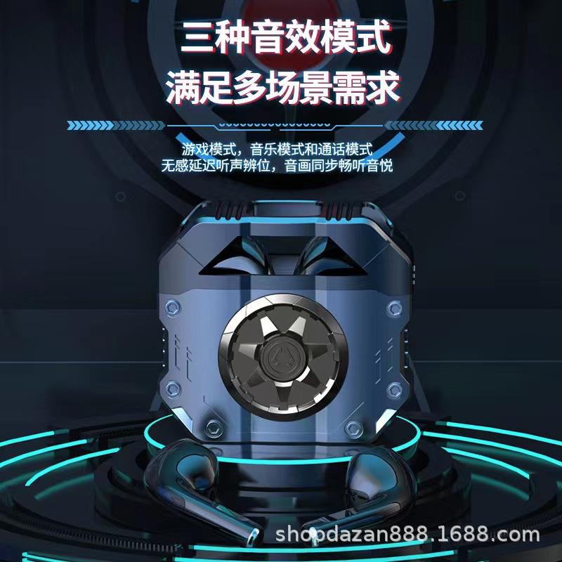 Phong cách mới nhất công nghệ màu đen mới Giảm tiếng ồn ENC sạc nhanh Tai nghe bluetooth không dây H13 tai nghe chơi game trong tai tws