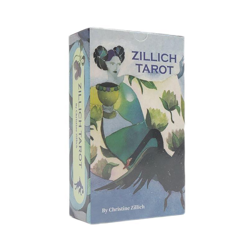 Bộ Bài Zillich Tarot 78 Lá Bài 7x12 Cm Tặng Đá Thanh Tẩy