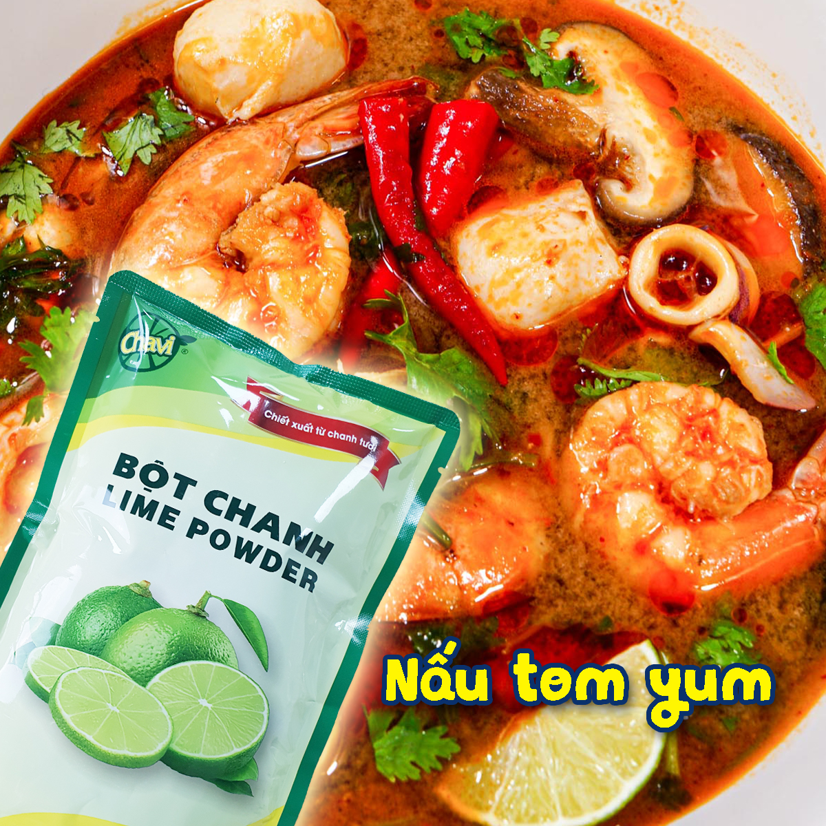 Bột Chanh Gia Vị 400g