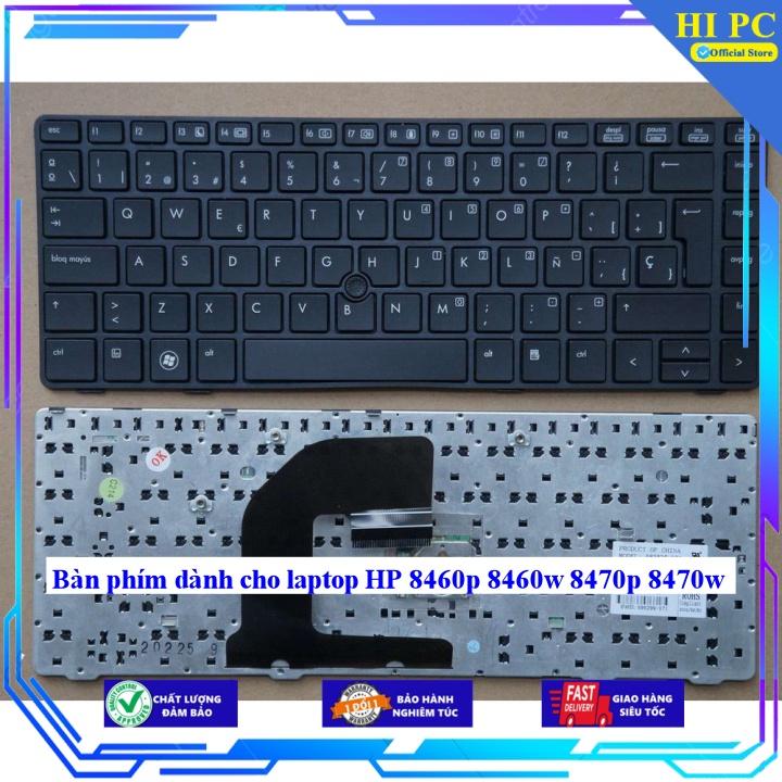 Bàn phím dành cho laptop HP 8460p 8460w 8470p 8470w - Phím Zin - Hàng Nhập Khẩu