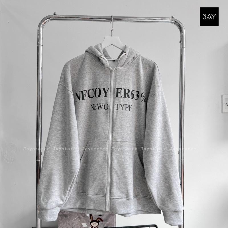 Áo Khoác Hoodie Unisex Zip Nỉ Bông 63 màu ĐEN/XÁM Nam nữ unisex/Áo hoodie dây kéo nữ có mũ form rộng