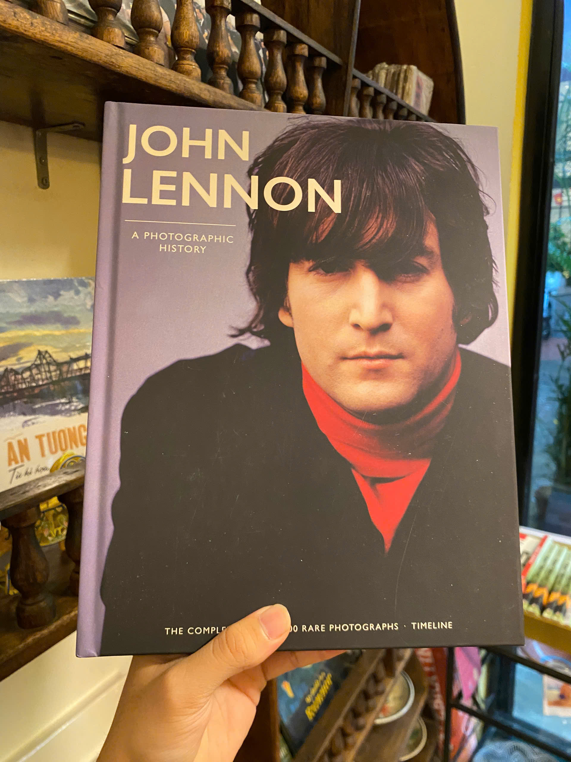 Sách - John Lennon: A Photographic History - A Complete Story by Rickayzen Clayton Thomas