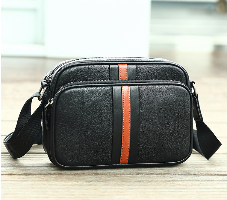 Túi Đeo Chéo Nam Da Bò Thật BHM6179 – Gọn Nhẹ, Bền Bỉ, Đậm Chất Nam Tính