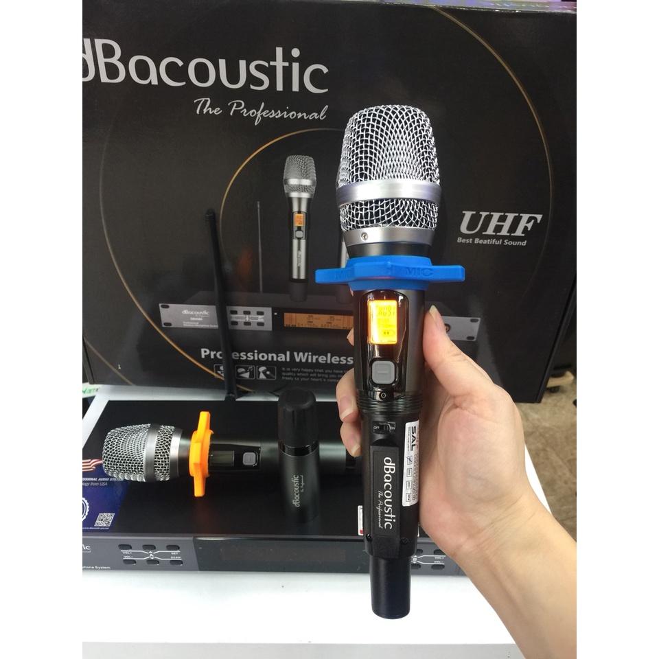 Micro dBacoustic 450II, mic không dây karaoke chất lượng cao, tích hợp ECHO độc đáo, hàng chính hãng
