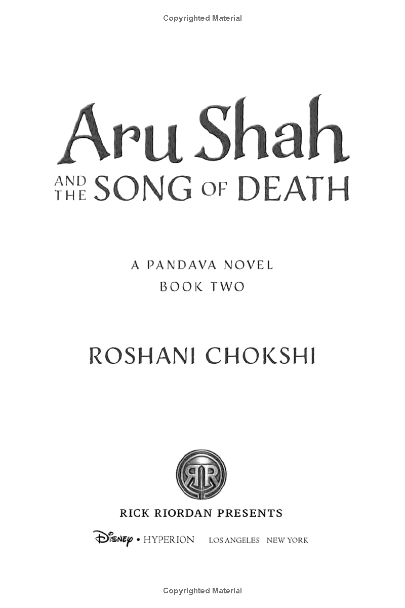 A Pandava Novel Book 2: Aru Shah And The Song Of Death