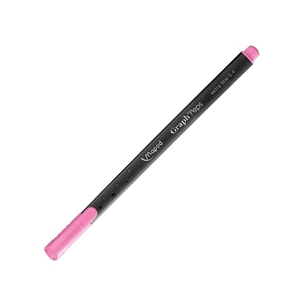 Bộ 2 Viết Kim Graph Peps Hồng Đậm