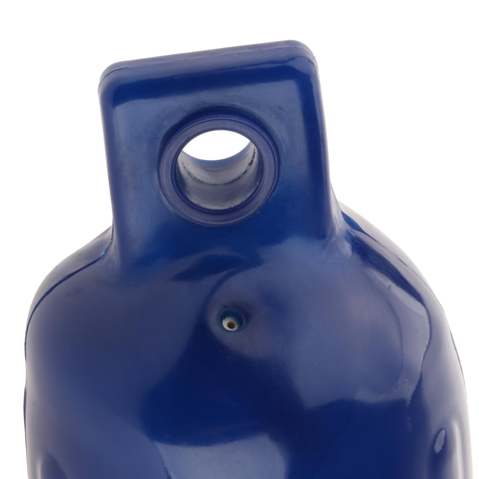 2x Marine Boat Bumper Buoy, PVC Yacht Dock Protection, Anti-Collision Mooring Damping Boat Accessories