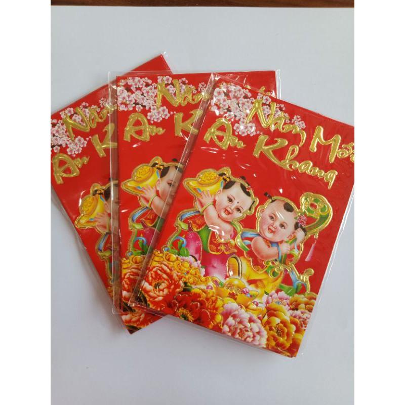 Bao lì xì tết ( túi 6 bao lì xì đẹp giá rẻ)