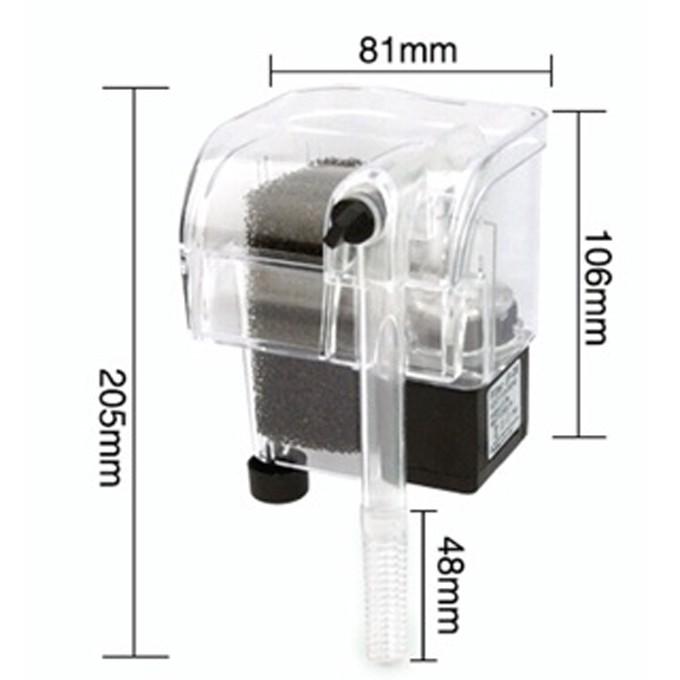 Máy Lọc thác Mini jeneca xp06 dành cho bể cá. hồ cá cảnh
