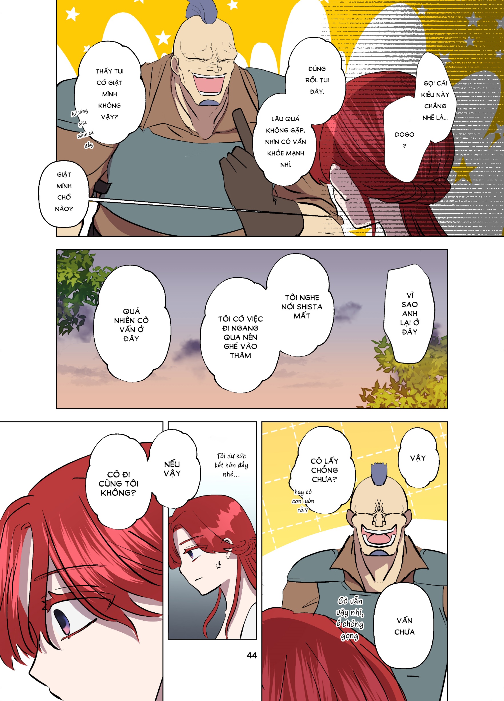 [21+] gái ế chạy không thoát tình yêu của đức cha - full màu chapter 6 4