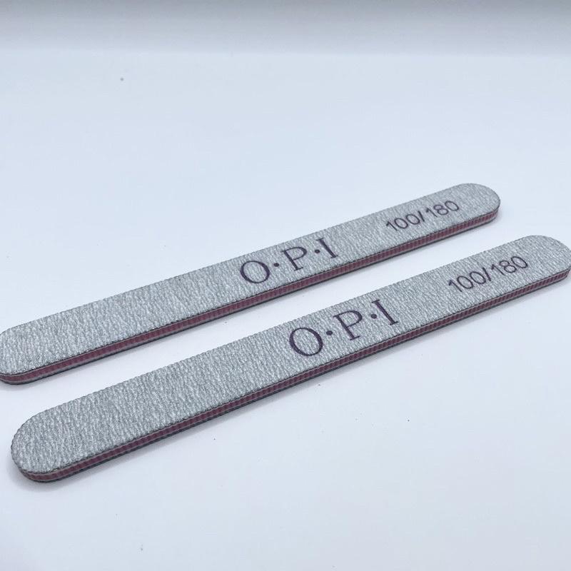 Dũa Móng Tay Opi Chữ Tím Độ Nhám 100/180 Loại Dày Form Chữ Nhật, Kim Cương, Thẳng, Bán Nguyệt Làm Nail - Nail Phương Miu