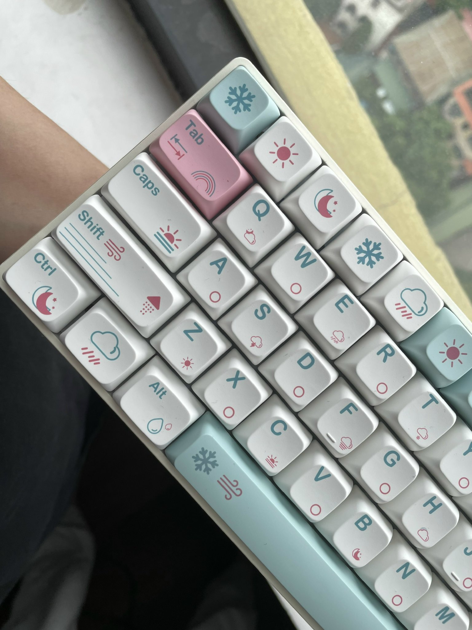 Keycap Cho Bàn Phím Cơ The Weather XDA Profile 132 Phím