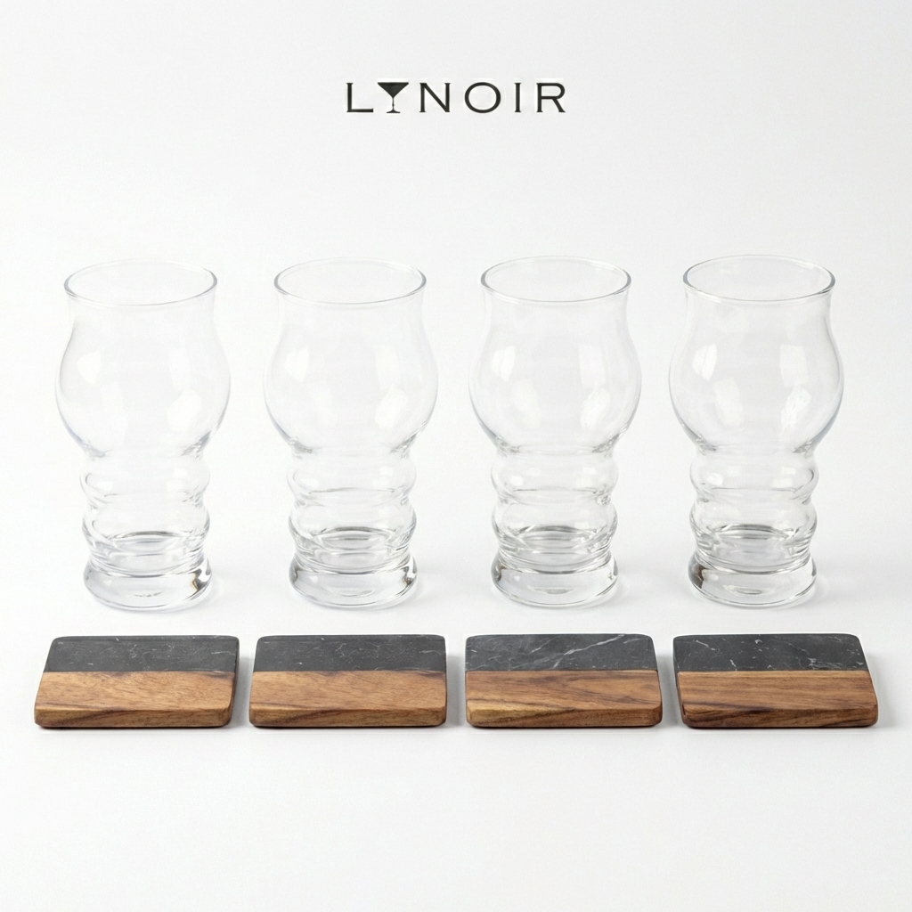 Ly Thủy Tinh Bia IPA - Contoured | 430ml | [LYNOIR_LY007