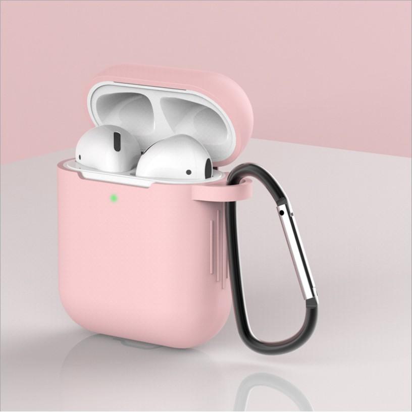 Vỏ đựng ốp case bảo vệ dành cho airpods 1/2/Pro - Màu Trơn