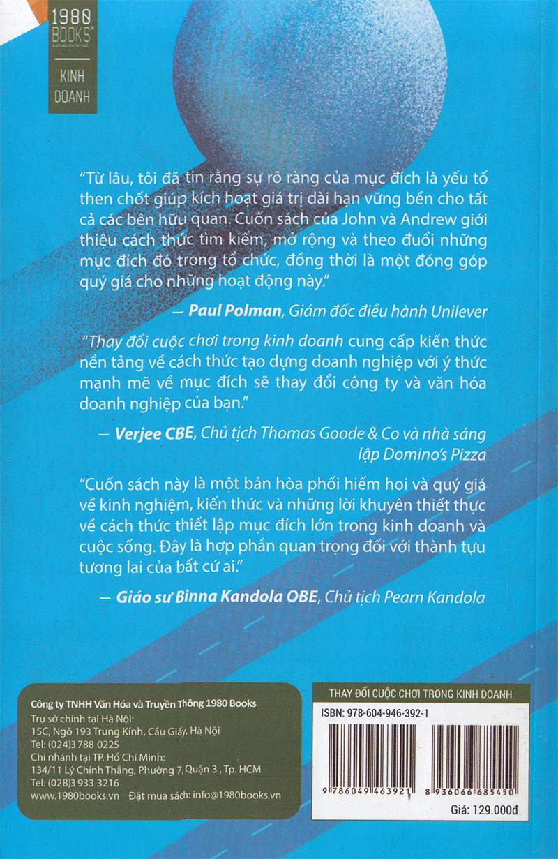 Thay Đổi Cuộc Chơi Trong Kinh Doanh