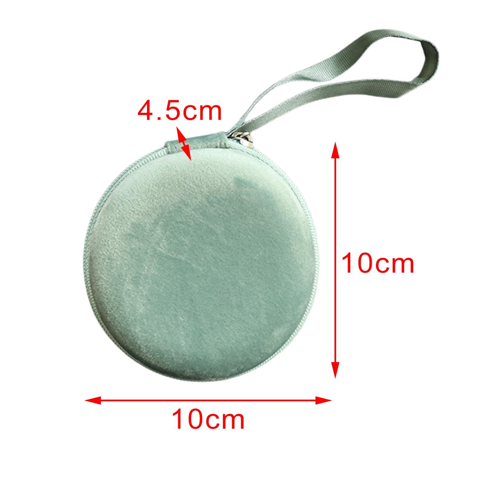 Essential Oil Carrying Case Storage Bags Velvet Round 10 Slot Organizer for Oil Bottle