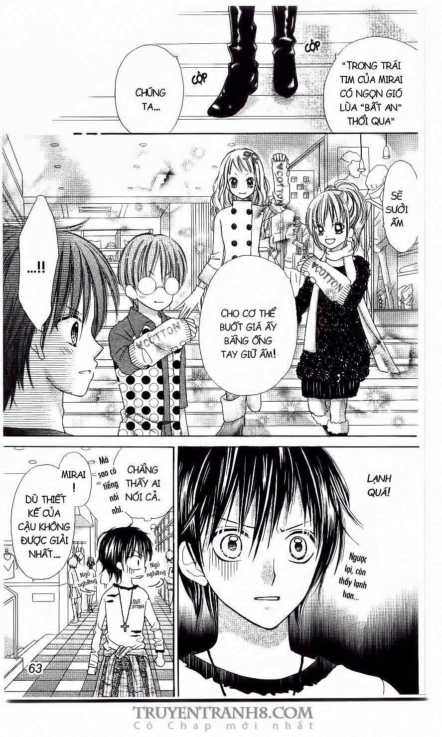 tiệm thời trang, love cotton chapter 15 4