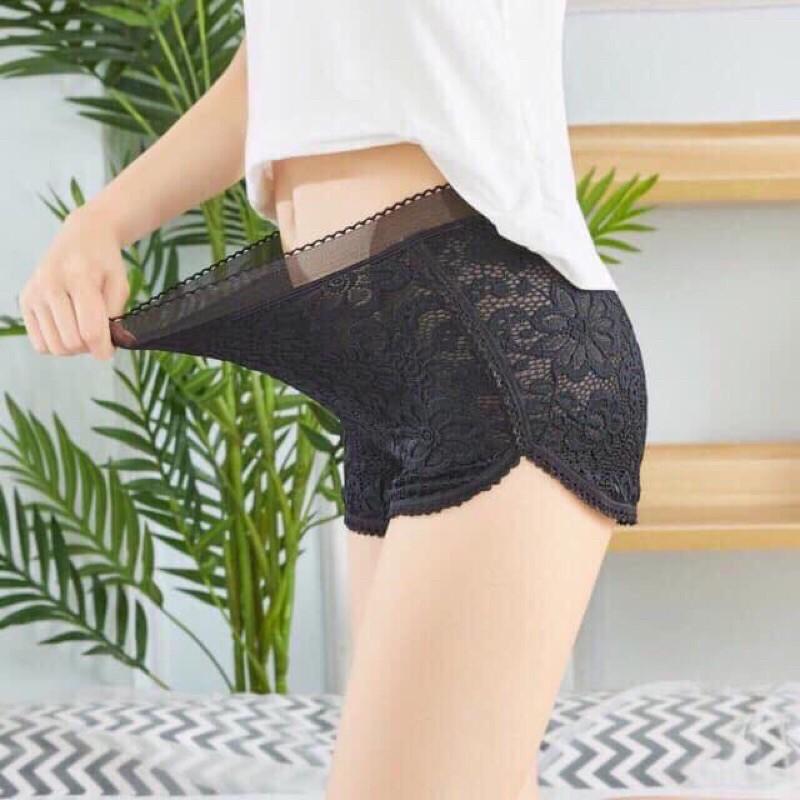 Quần đùi mặc váy- Quần lót đùi trong váy ren mềm. Phom 40 - 60kg