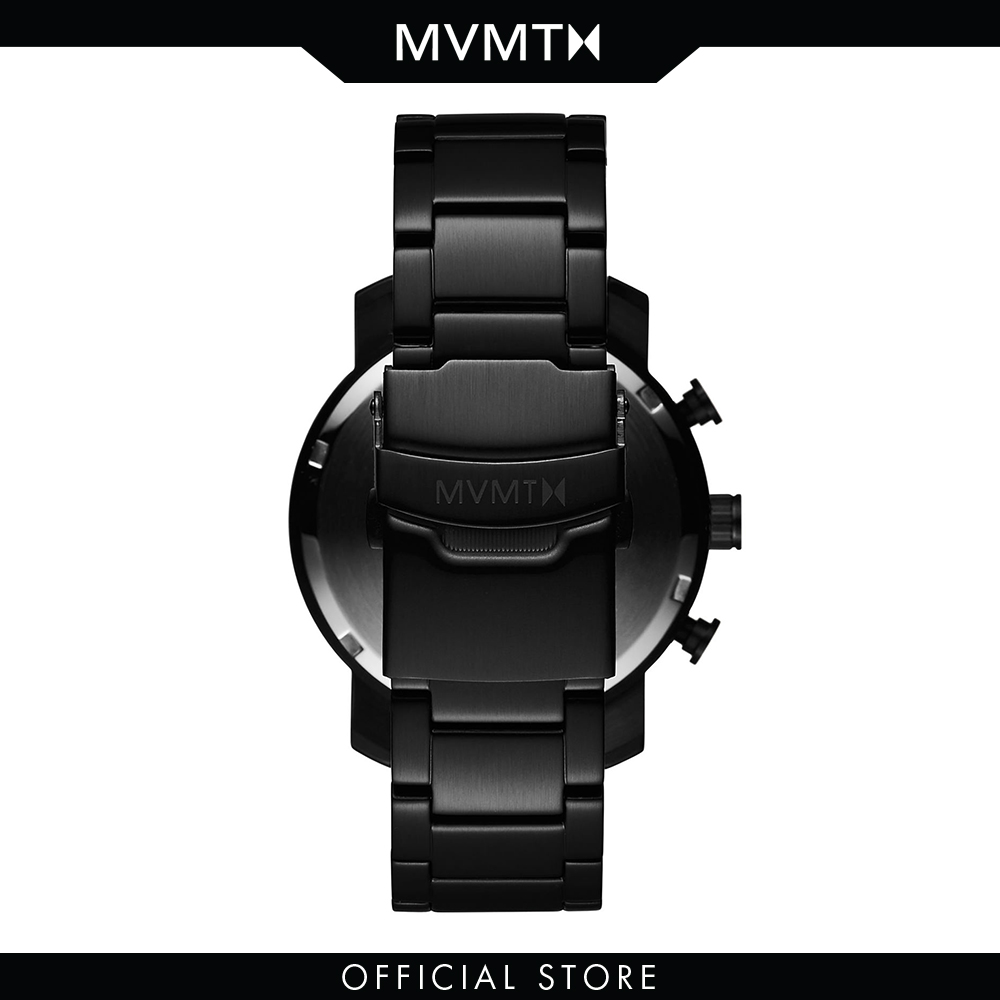 Đồng hồ Nam MVMT dây thép không gỉ 40mm - Chrono 40 D-MC02-BB