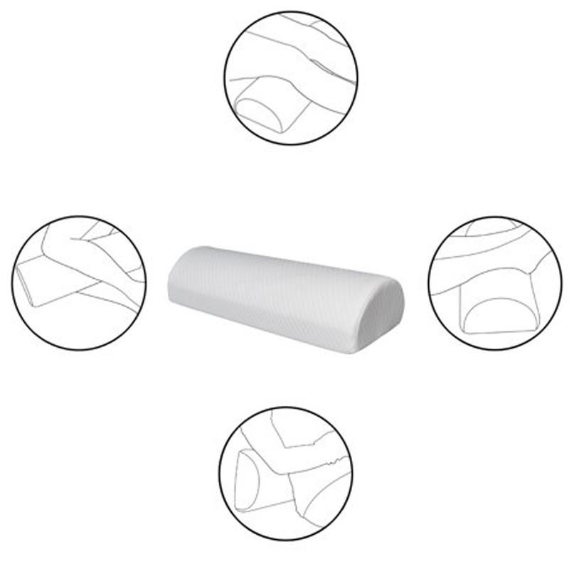 D Hình Mút Mềm Mại Ngủ CuộN Gối Đệm Cổ Đầu Gối Chân Miếng Đệm Lưng Thắt Lưng Cổ Tử Cung Hỗ Trợ Mang Thai phụ Nữ