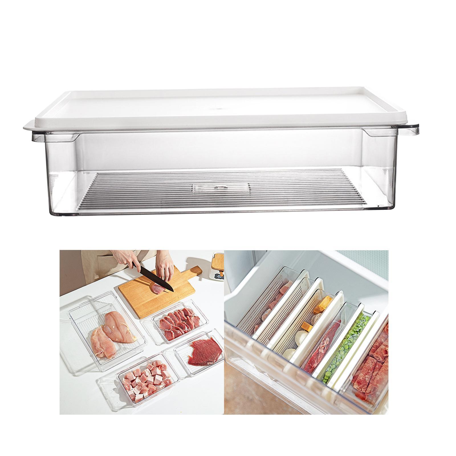Bin containers kitchen freezer organizer .3L