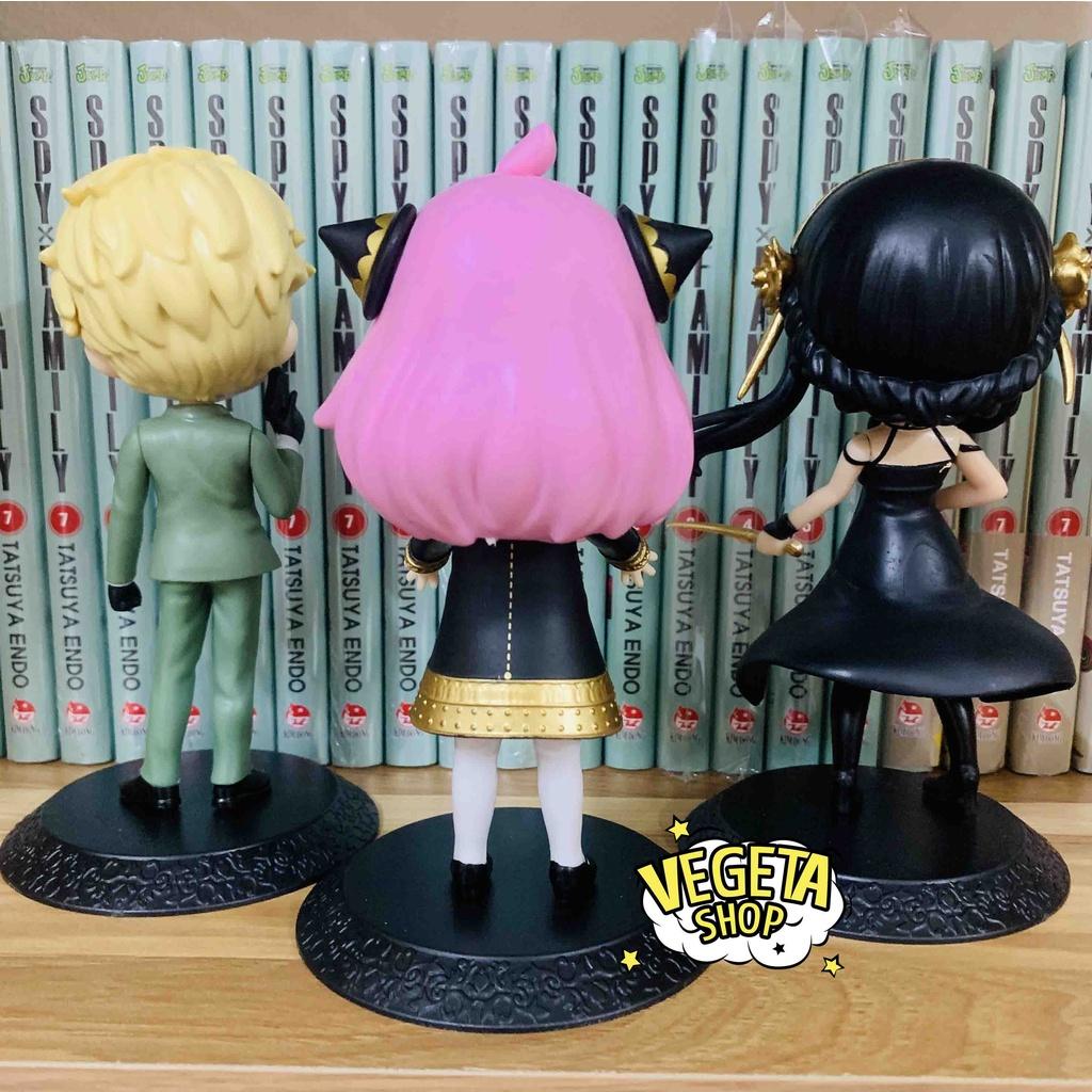 Mô hình Spy X Family Gia đình điệp viên - Mô hình Anya - Q Posket - Anya Forger Loid Forger Yor Briar - Cao 14~15cm
