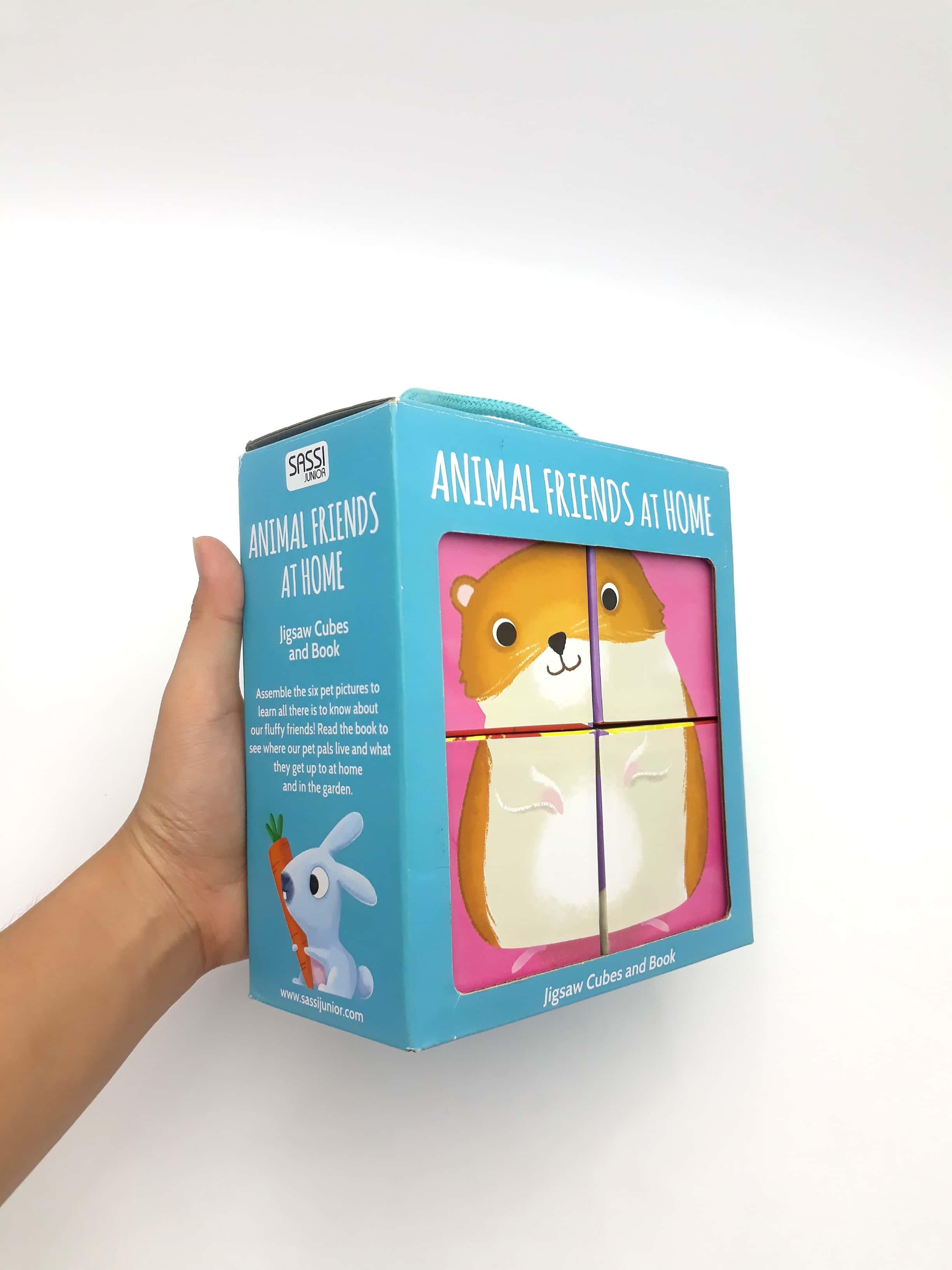 Animal Friends At Home (Jigsaw Cubes &amp; Book)