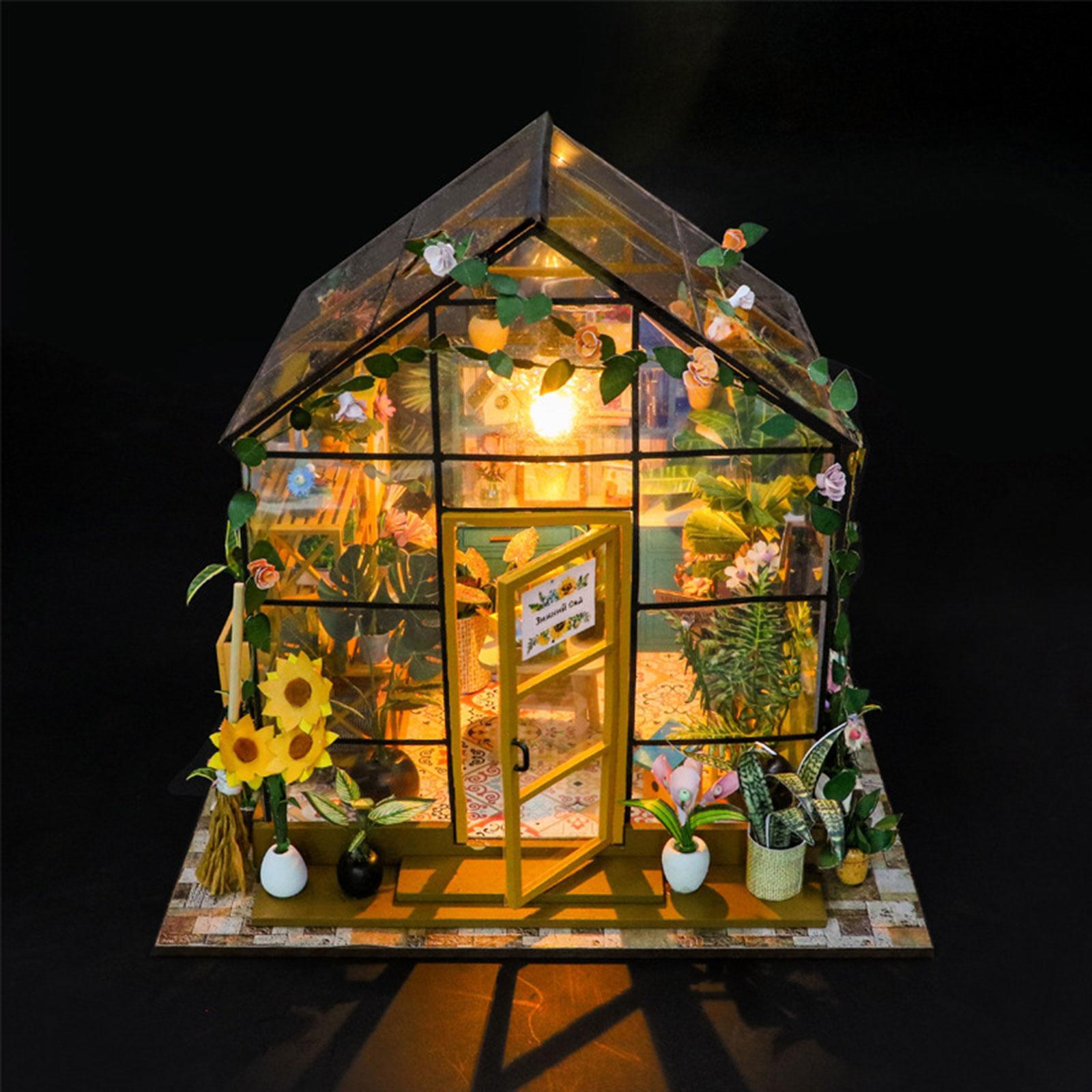 Miniature Dollhouse DIY Miniature Dollhouse with Accessories for Girls Teens