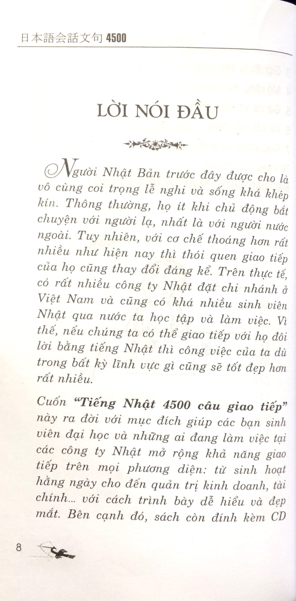 Tiếng Nhật - 4500 Câu Giao Tiếp (Kèm CD) - Vanlangbooks
