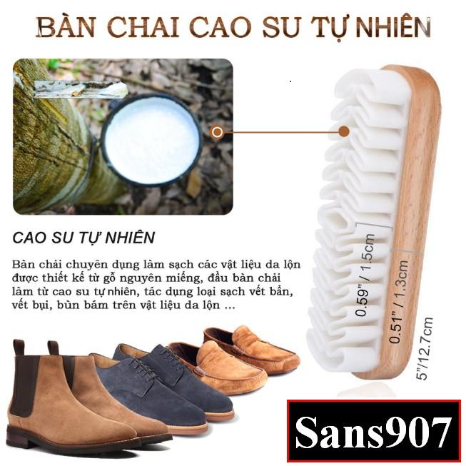 Bàn Chải Đánh Giày Da Lộn Dụng Cụ Vệ Sinh Giày Sans907