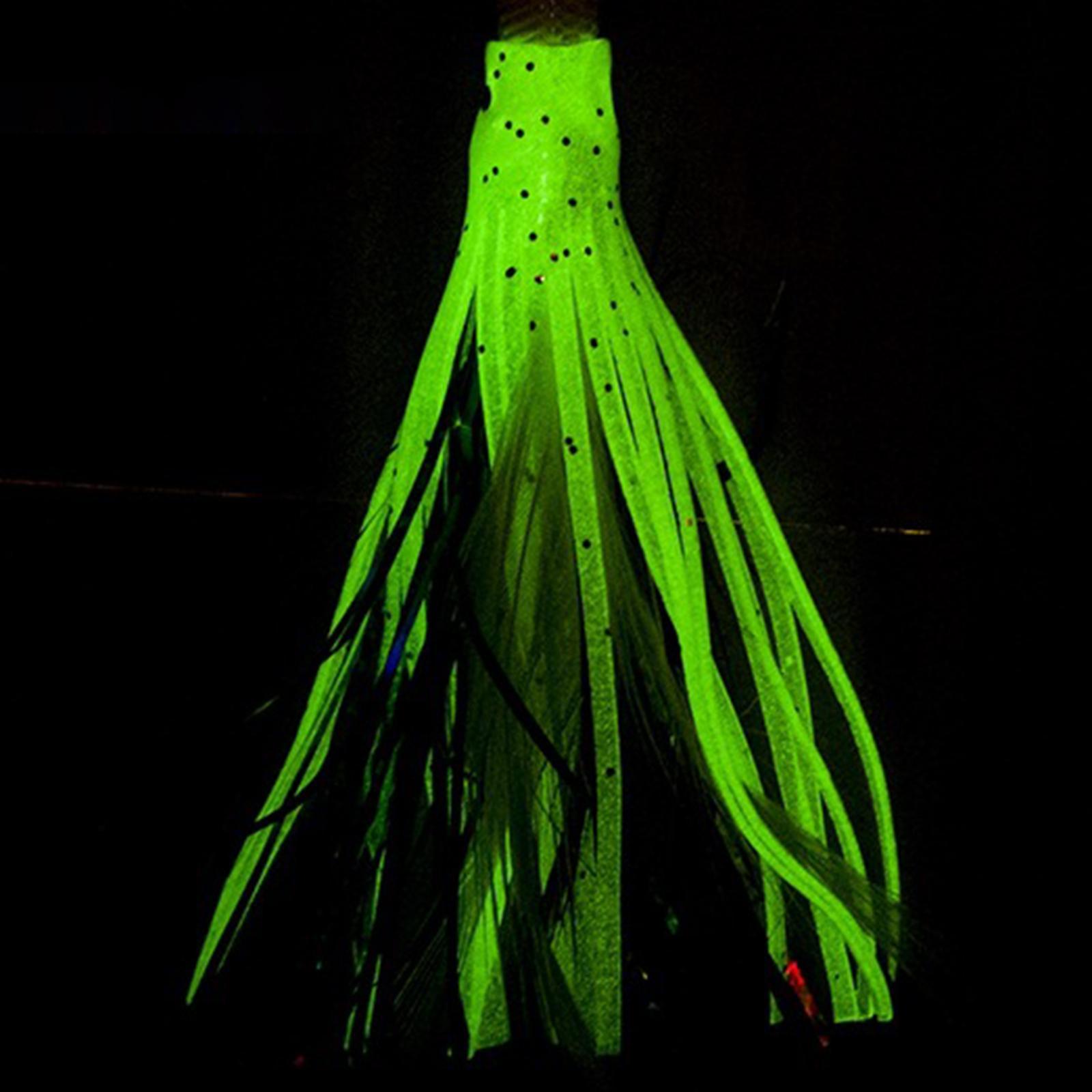 Luminous Lifelike Squid Skirt  Sea Fishing  Glow Fishing  Hook