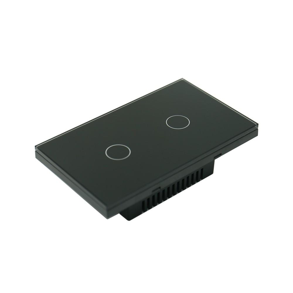 Công tắc thông minh cao cấp màu đen thương hiệu Tuya Smart Life - Công tắc cảm ứng Wifi và bluetooth