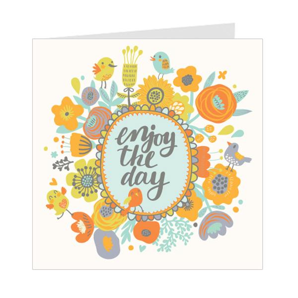 Thiệp chúc mừng, thiệp sinh nhật, best wishes - Thiệp grey 9x9cm - 09-JB13