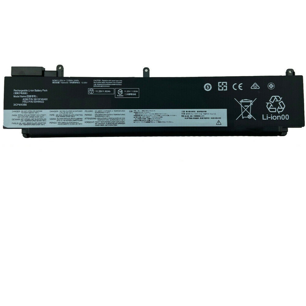 Pin Battery dành cho Laptop Lenovo Thinkpad T460s T470s SB10F46460 24WH 00HW022 00HW023