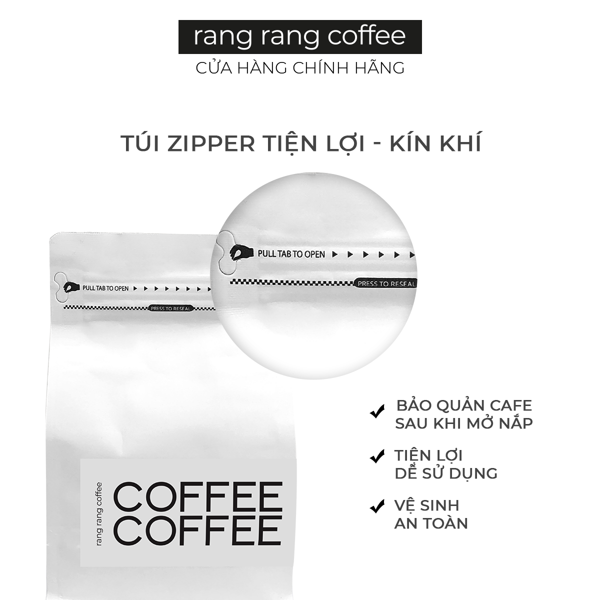 [500gr] Cà Phê Rang Xay Nguyên Chất Robusta - Pha Espresso, Pha Phin, Vị Socola Đen, Đậm Đà rang rang coffee 500gr