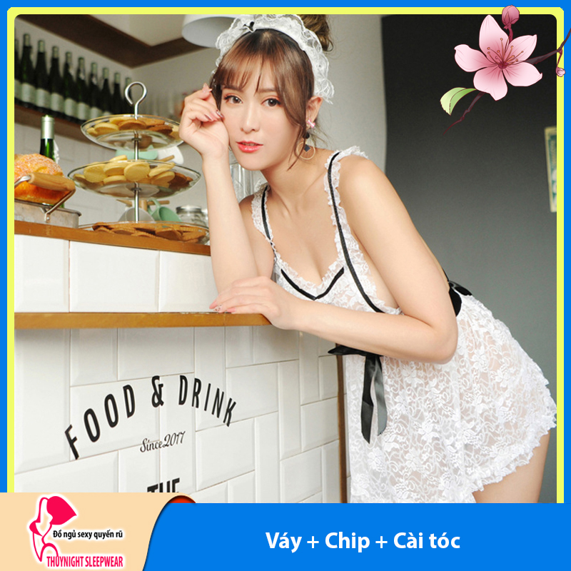 Đồ ngủ cosplay xuyên thấu BT0016 - Váy ngủ, đầm ngủ cospalay sexy