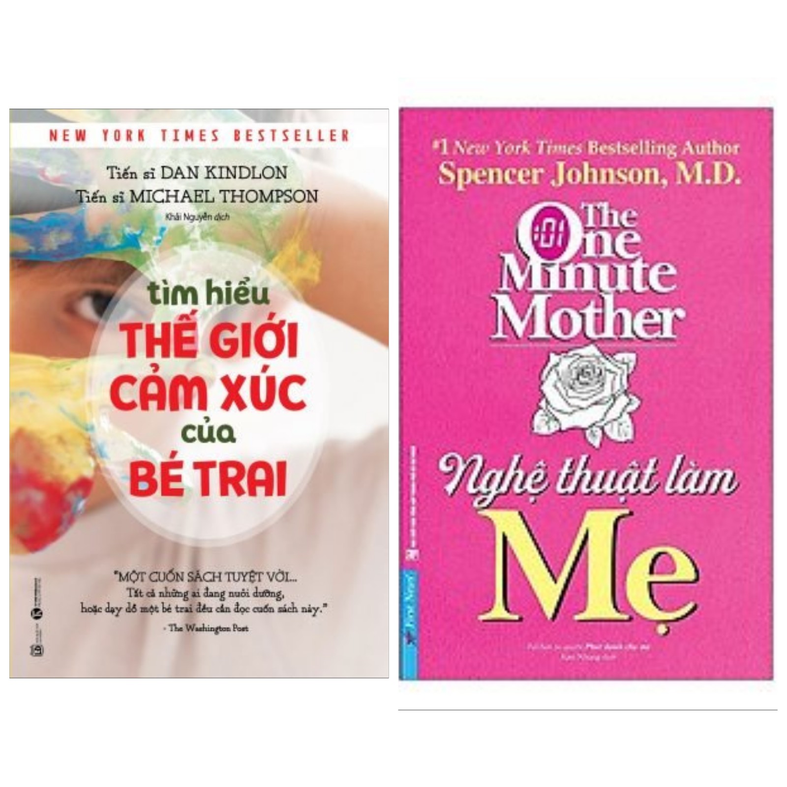 Combo 2 cuốn kỹ năng làm cha mẹ:Nghệ Thuật Làm Mẹ+Tìm Hiểu Thế Giới Cảm Xúc Của Bé Trai