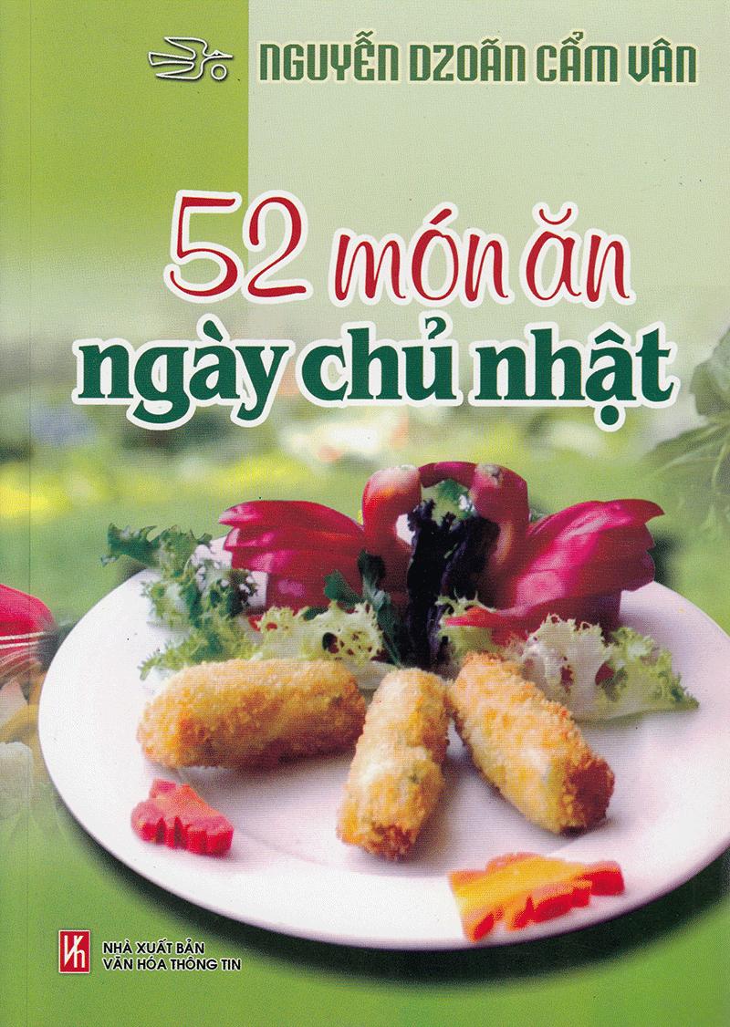 Sách 52 Món Ăn Ngày Chủ Nhật
