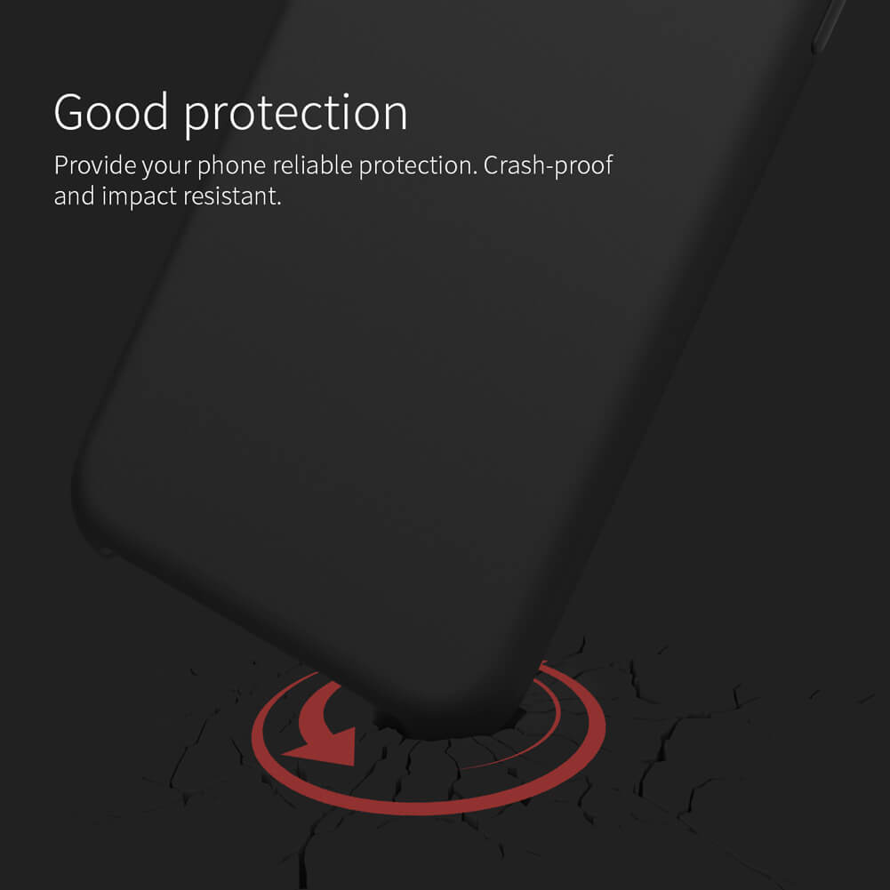 Ốp lưng chống sốc silicon cho iPhone 11 Pro Max mỏng 1mm hiệu Nillkin Flex Pure Cover Case - hàng nhập khẩu