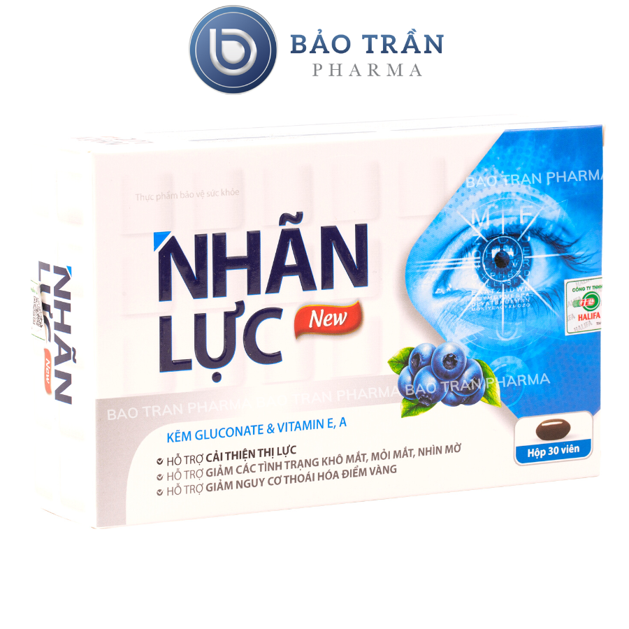 Viên uống bổ mắt Nhãn Lực Hải Linh (H30 viên)