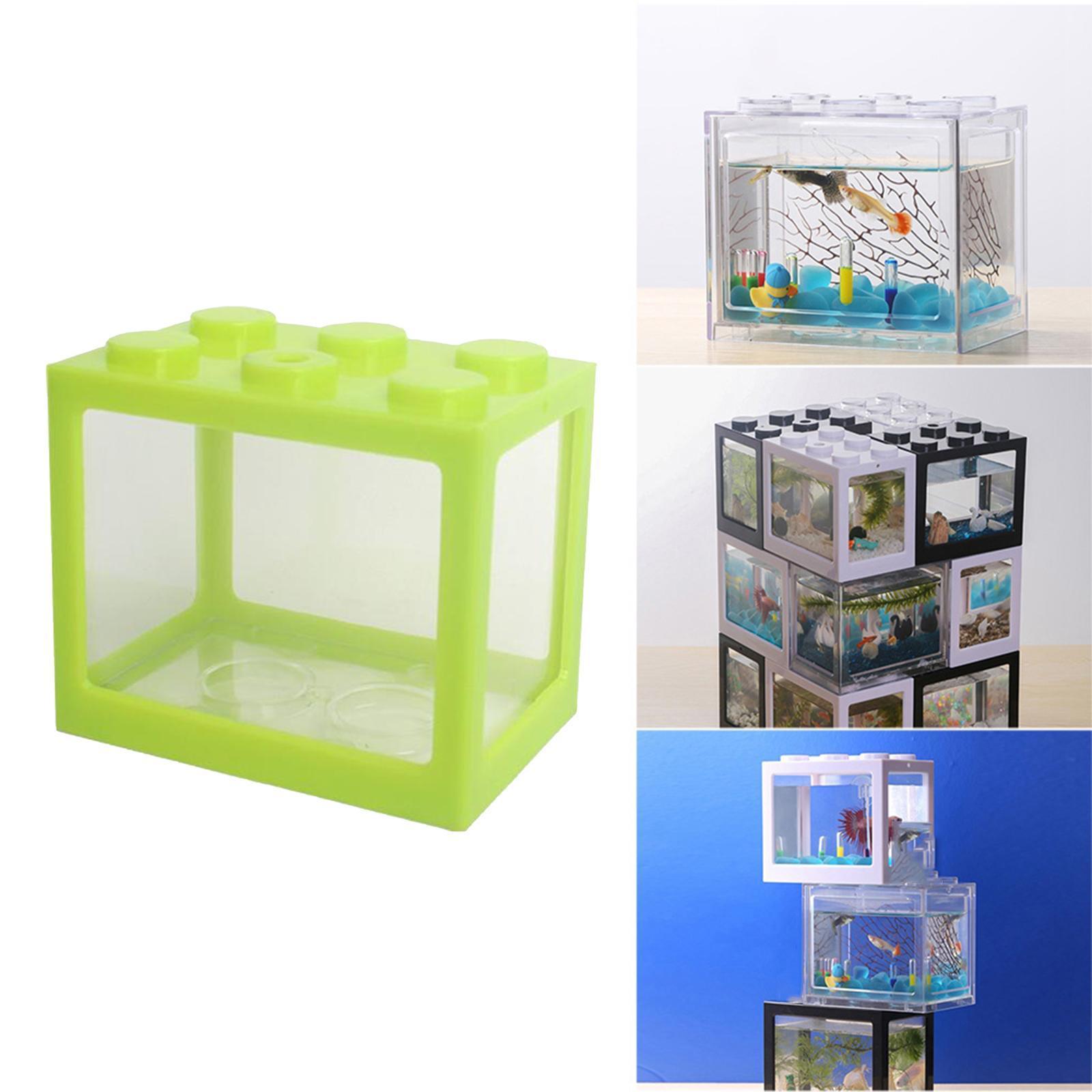 Aquarium Fish Tank Mini Building Blocks  Home Decor