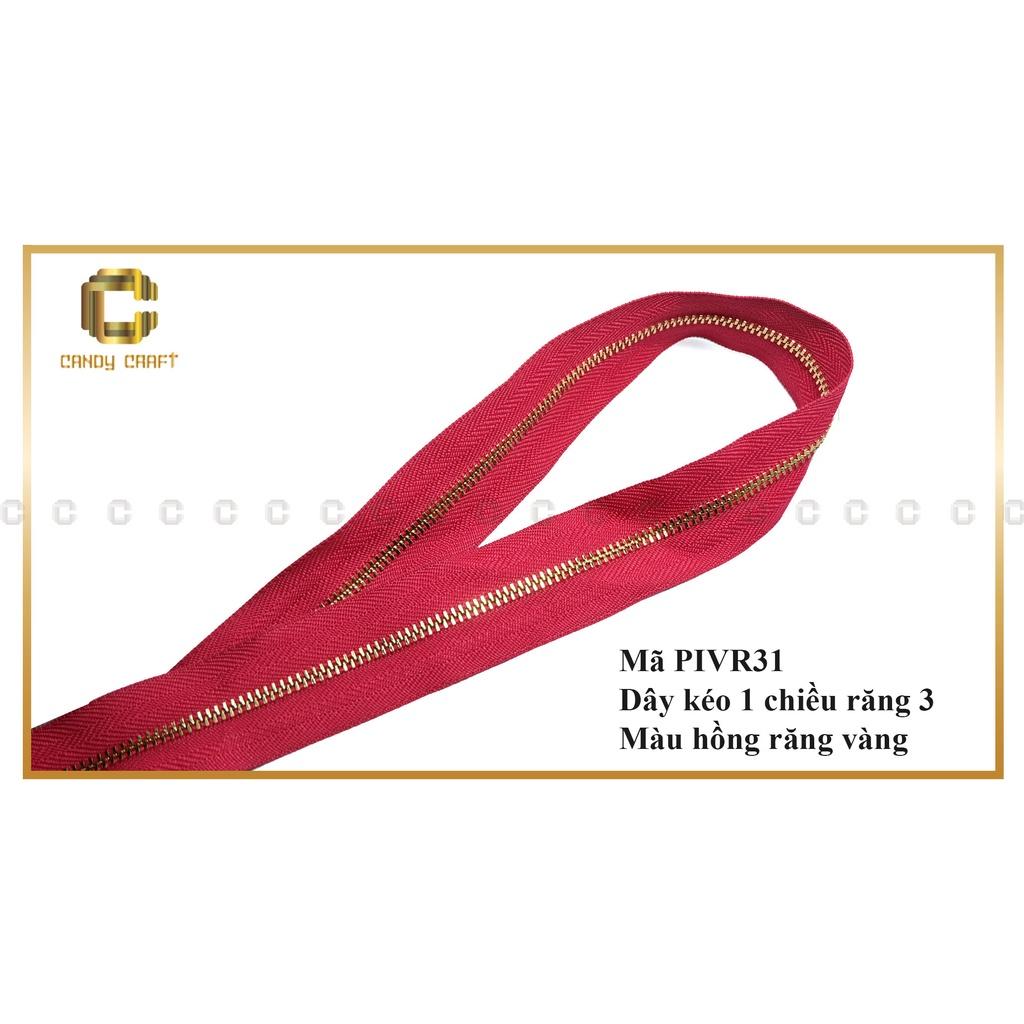 Dây kéo 1 chiều răng 3