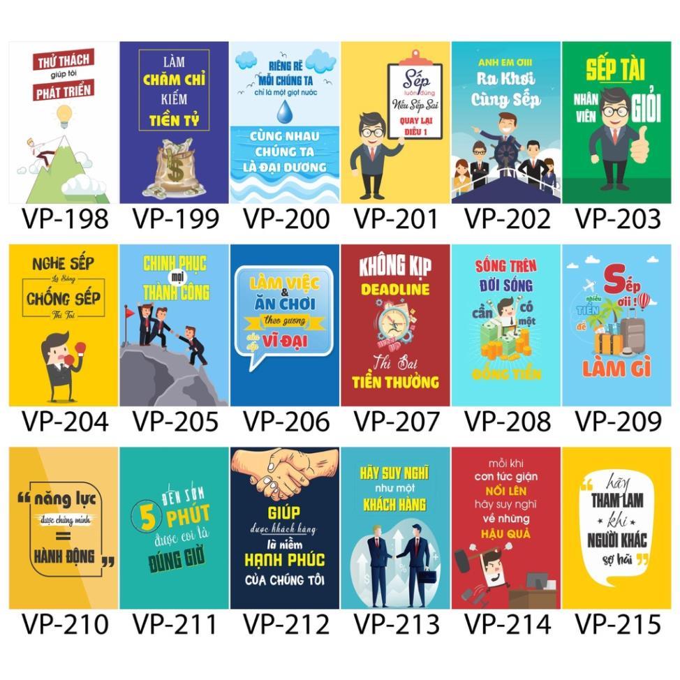 Tranh văn phòng trang trí phòng học, tranh động lực, slogan trang trí hơn 400 mẫu chỉ 39k