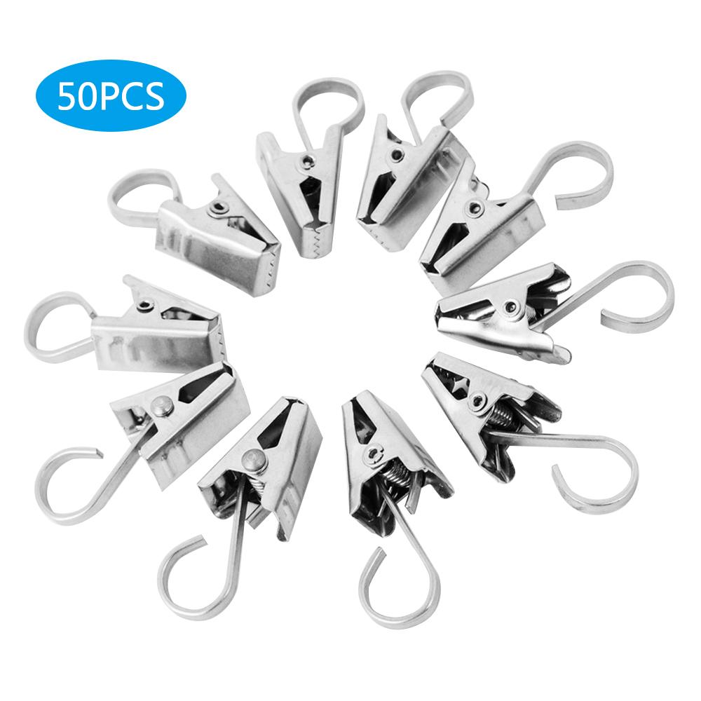 50pcs kẹp quần áo hoặc vật dụng bằng thép không gỉ