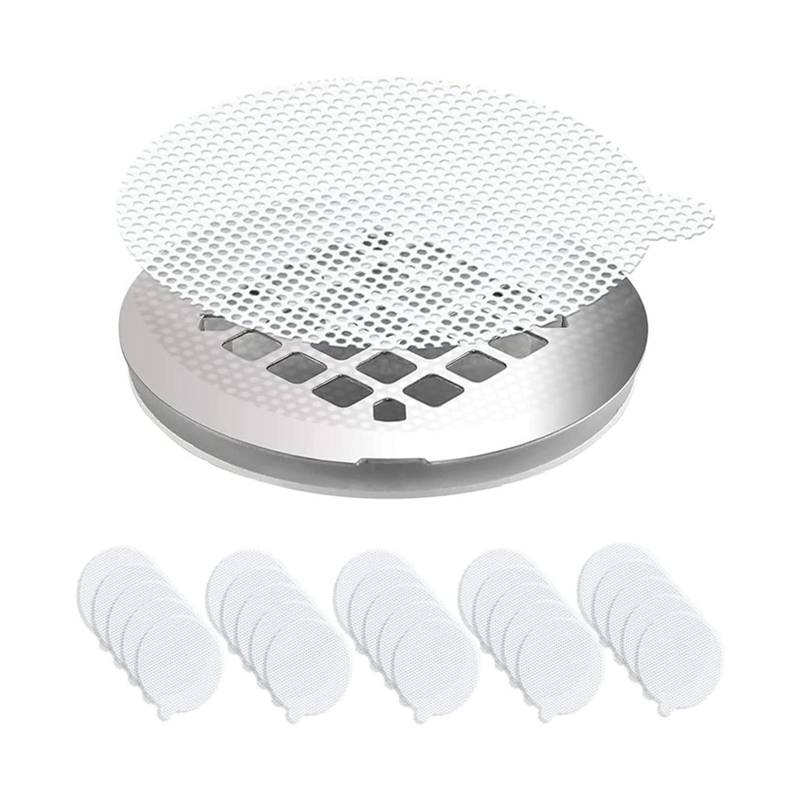 15Pcs Disposable Shower Drain Catcher Cover Strainers for Kitchen Drain