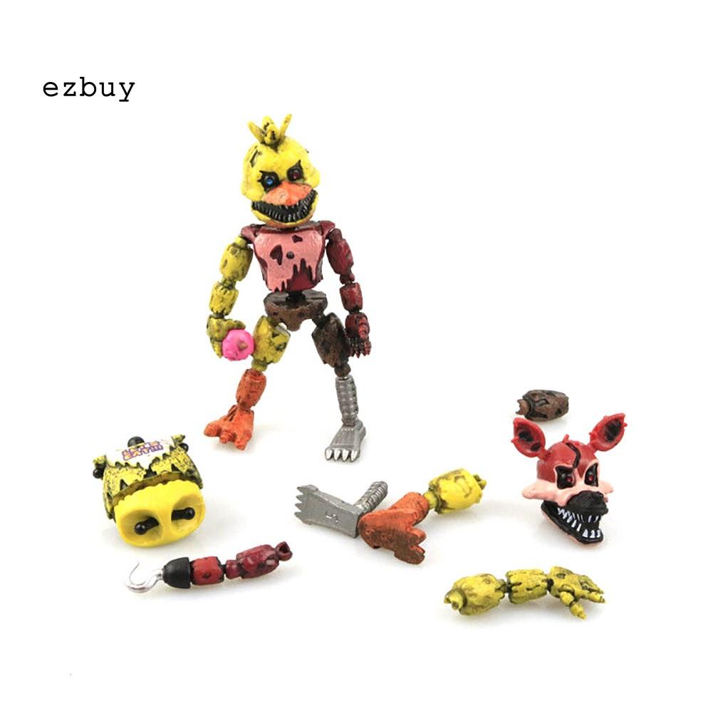 Set 6 mô hình đồ chơi trẻ em nhân vật hành động Five Nights at Freddys ngộ nghĩnh