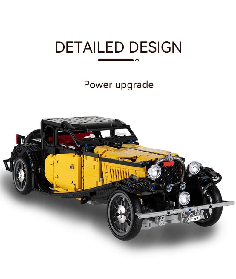 Đồ Chơi Lắp Ráp Siêu Xe Cổ Điển Bugatti 50T Tĩnh –  13080