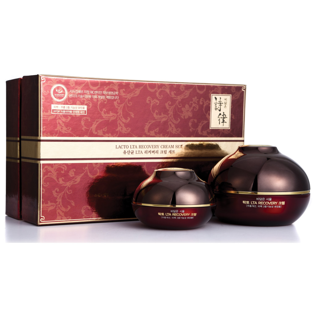 BIDAMEUN - LACTO LTA RECOVERY CREAM - Bộ kem phục hồi, làm trắng & chống lão hóa